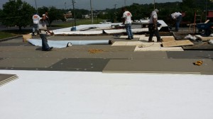 Tennessee Roofing and Construction - Commercial Roofing - Western Sizzlin, Athens, Tennessee 